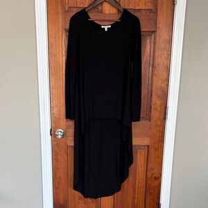 Express Black High-Low Shirt